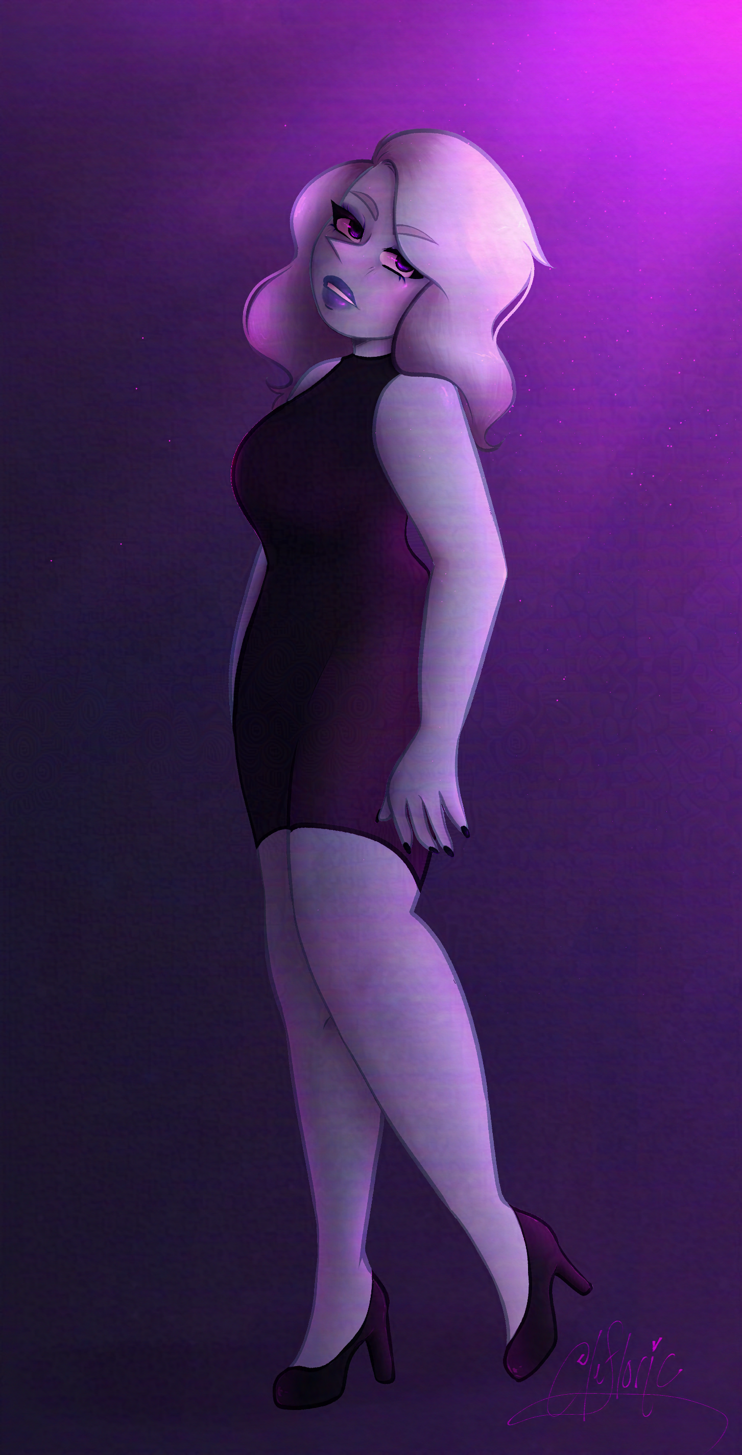 Dress, from 2022. Digital illustration.