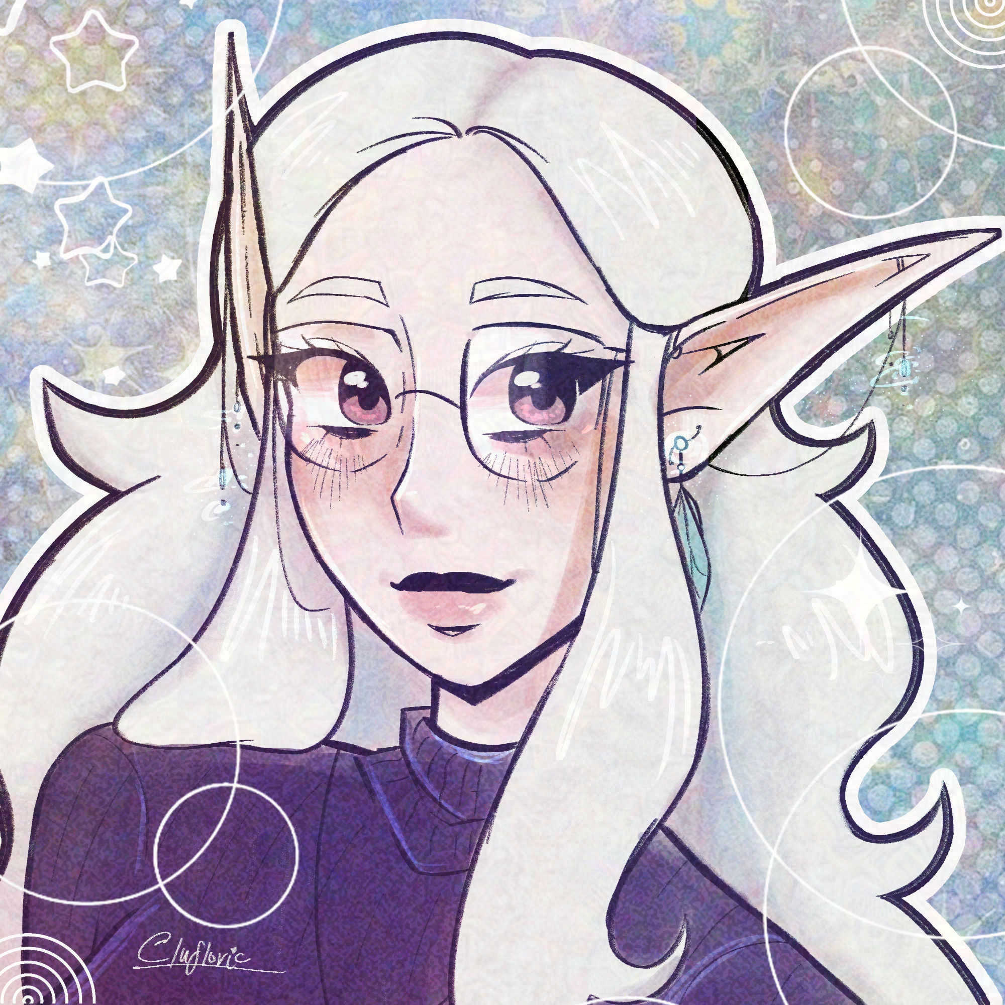 Illustration of an OC for ToyHouse, 2025.