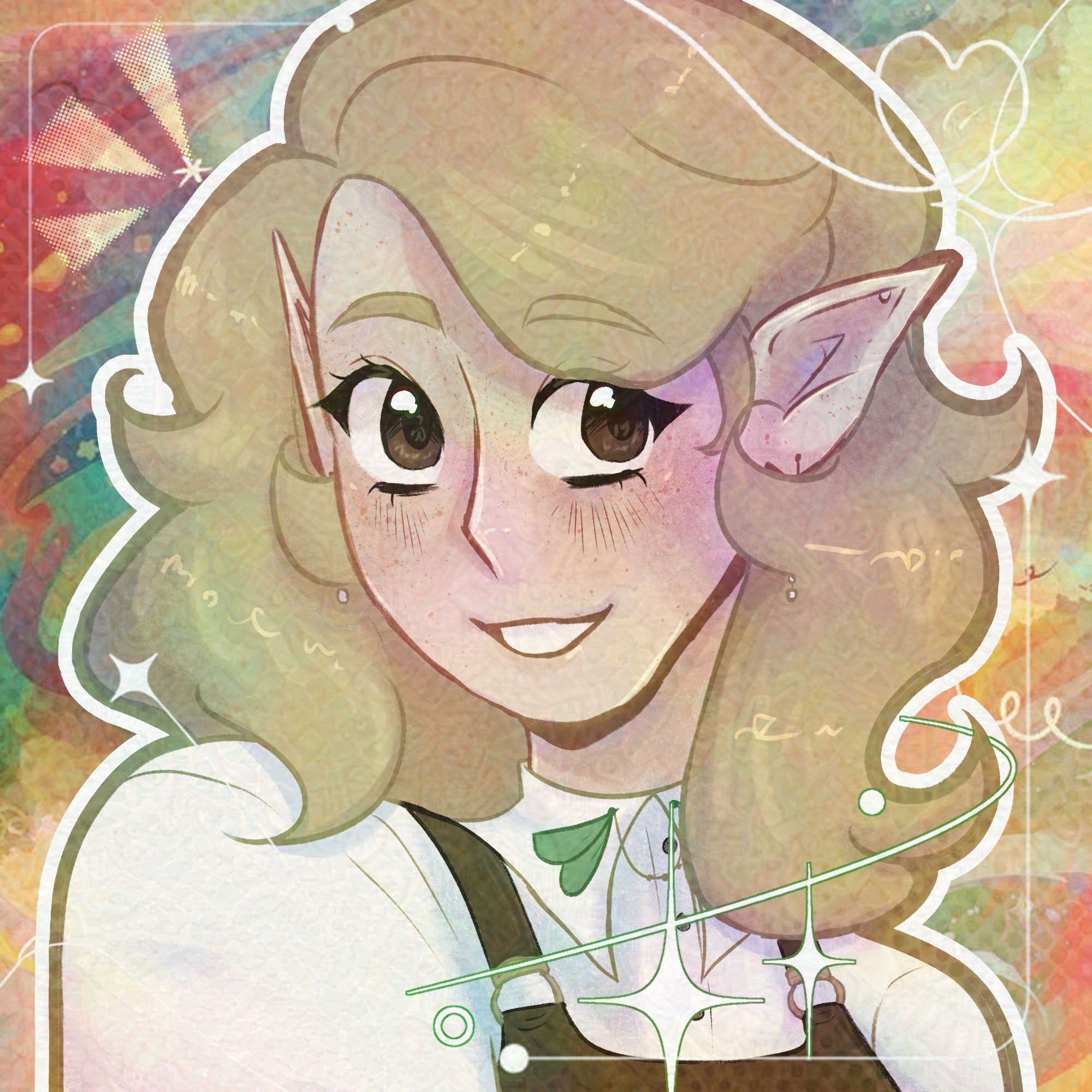 Mae icon, from 2025. Digital illustration.